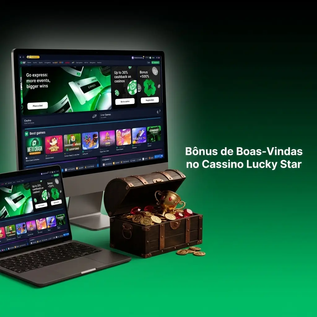 Bônus de boas-vindas Lucky Star: até 2.800 USD nos 4 primeiros depósitos com bônus de até 500%