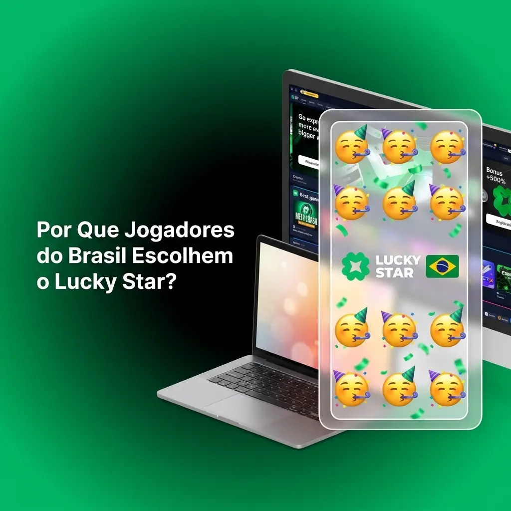 Plataforma Lucky Star com pagamentos via Pix, suporte em português e jogos populares no Brasil como Aviator e Gates of Olympus