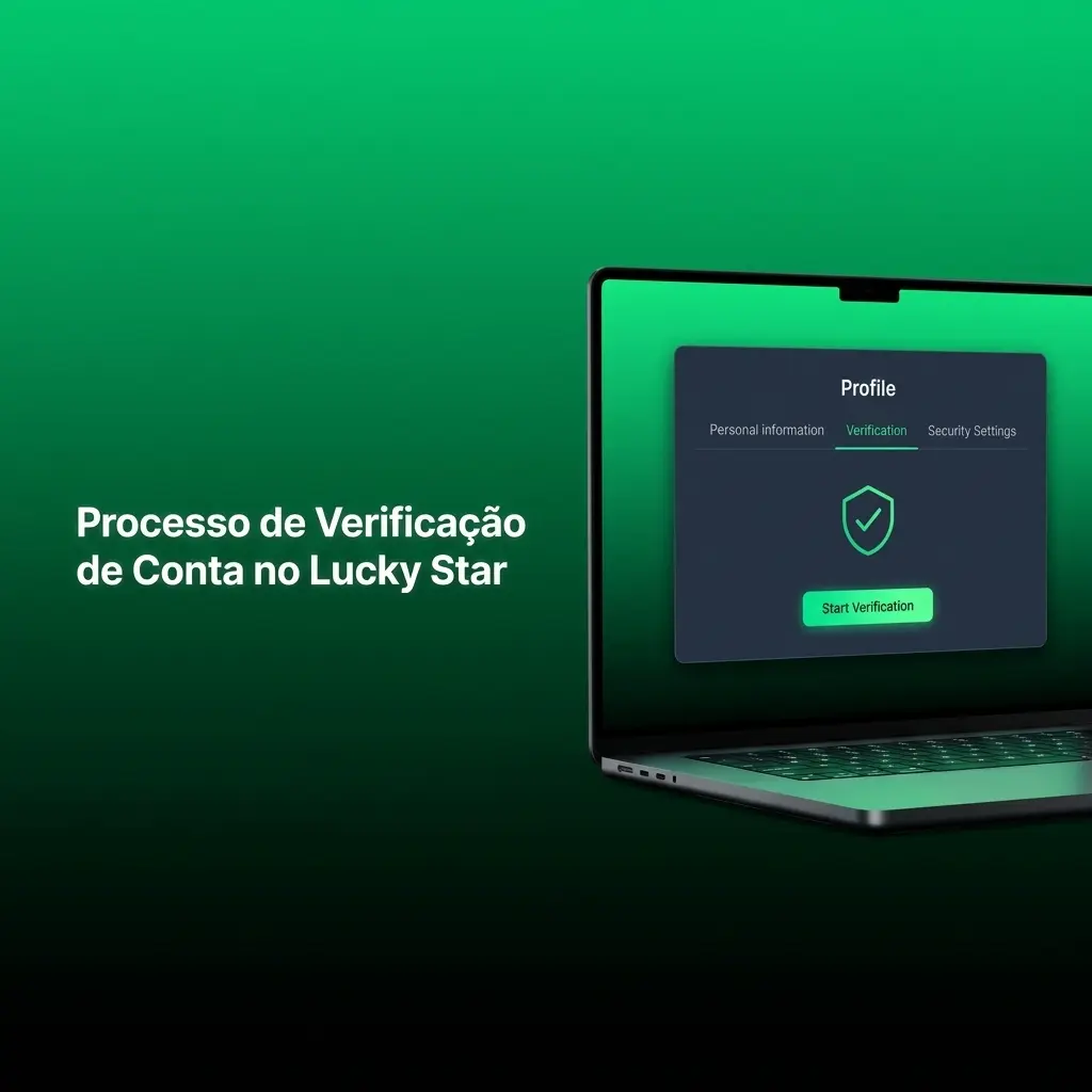 Processo de verificação de conta KYC no Lucky Star com envio de documentos para jogadores brasileiros