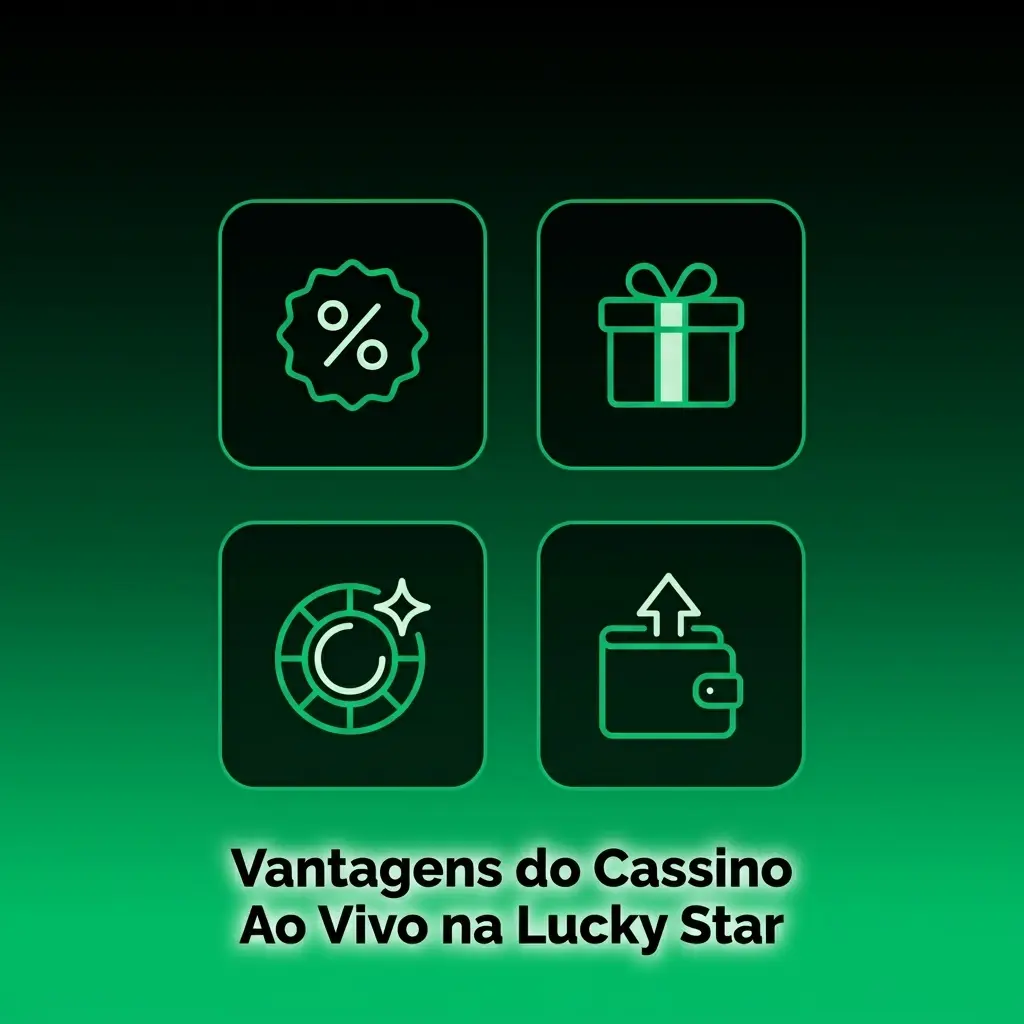 Cassino ao vivo Lucky Star com dealers reais, chat interativo, jogos em português e pagamentos via Pix